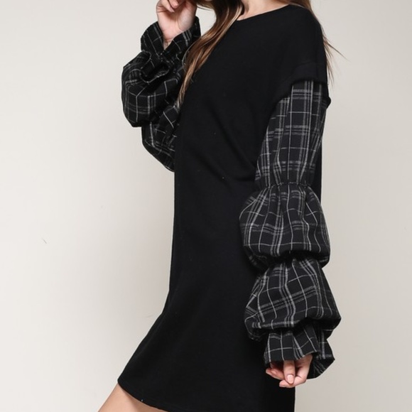 Black French Terra Dress - Picture 4 of 5